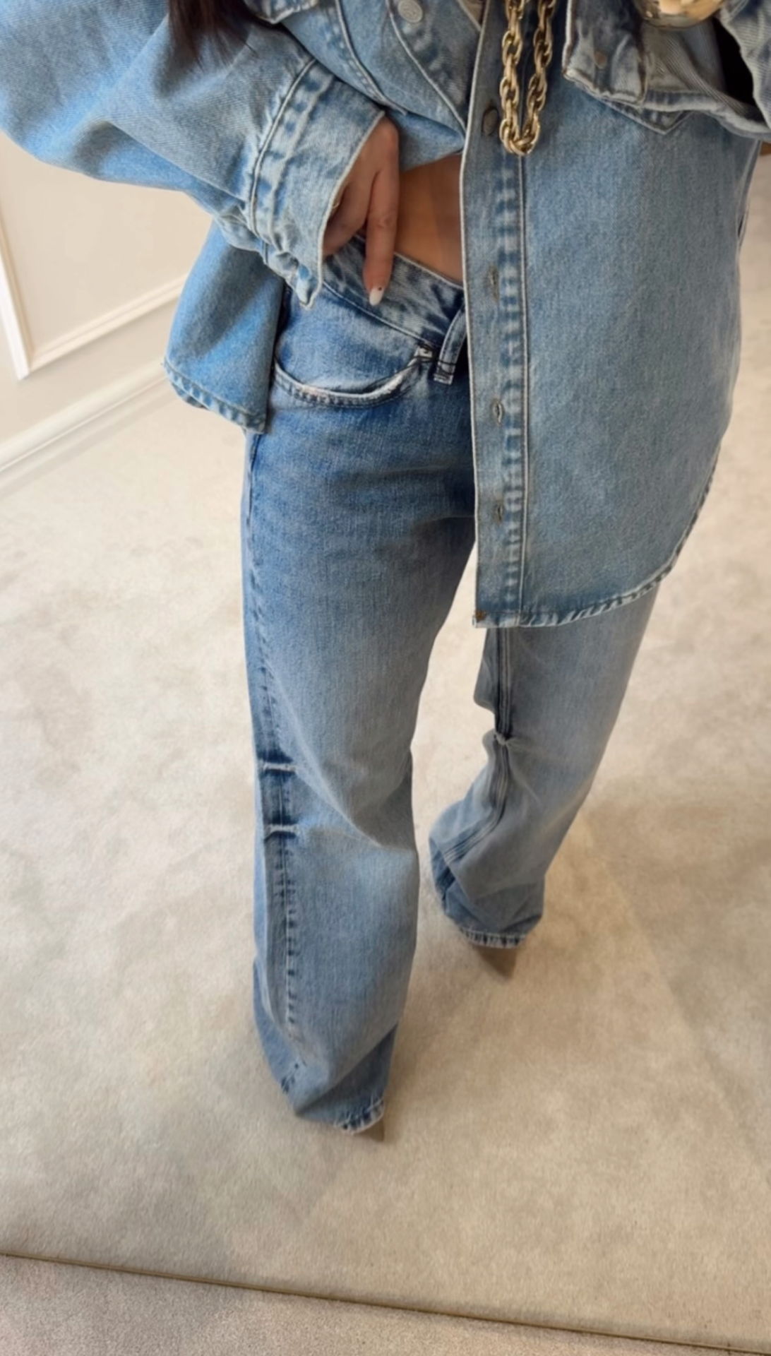 Palazzo Eskitmeli Baggy Jean