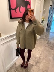 Kürklü premium hırka