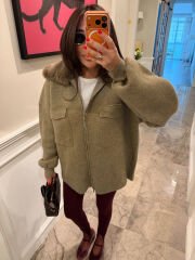 Kürklü premium hırka