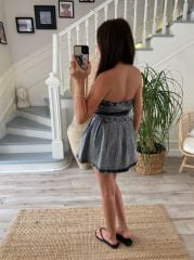 Boheme Denim Elbise