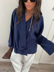 LACİ KRUVAZE BLUZ