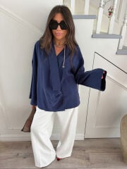 LACİ KRUVAZE BLUZ