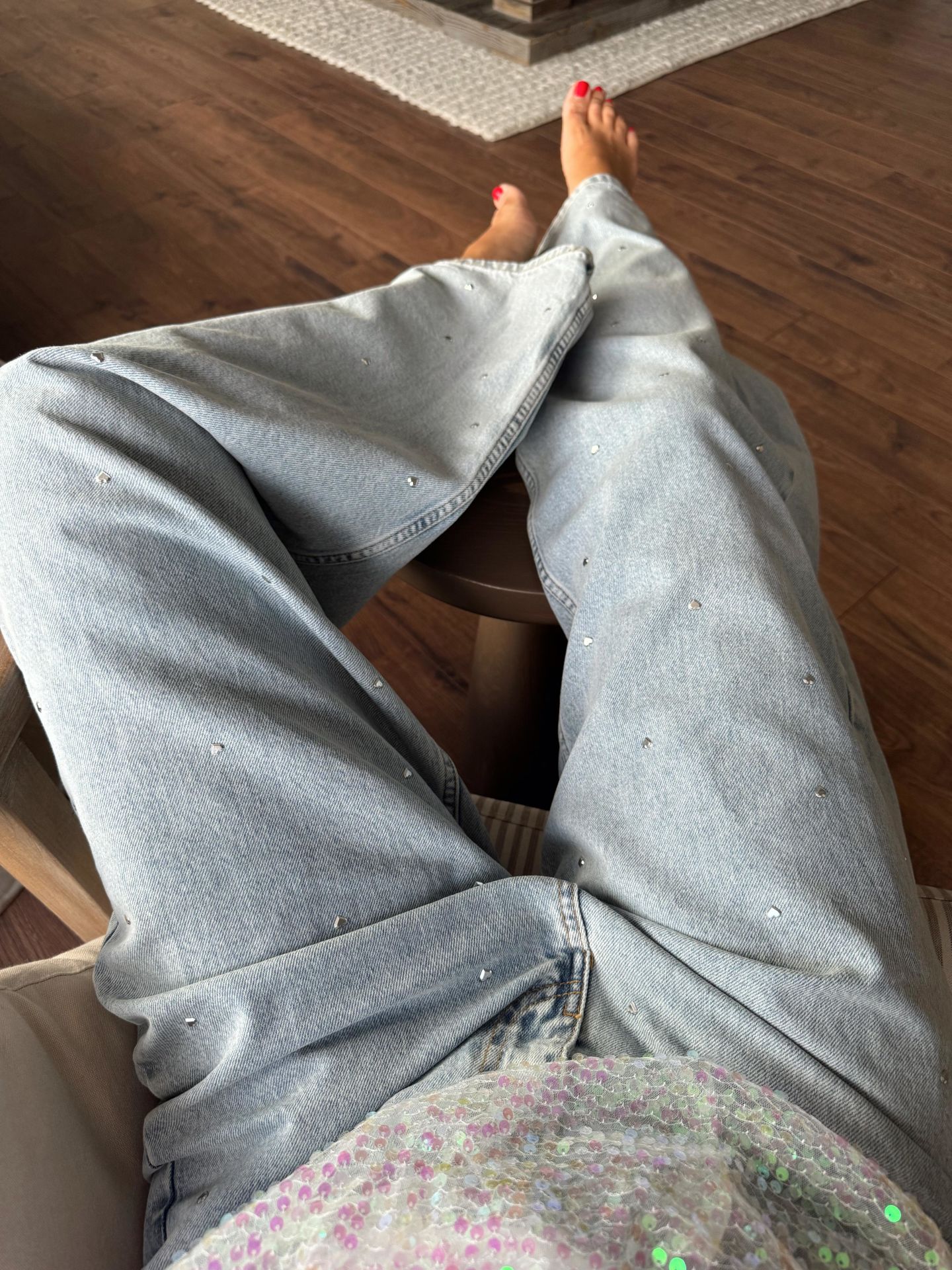 Kalp Detay Jean
