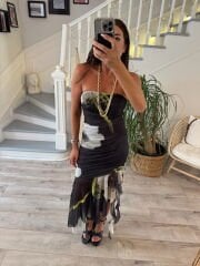 Hawaii Parçalı Elbise