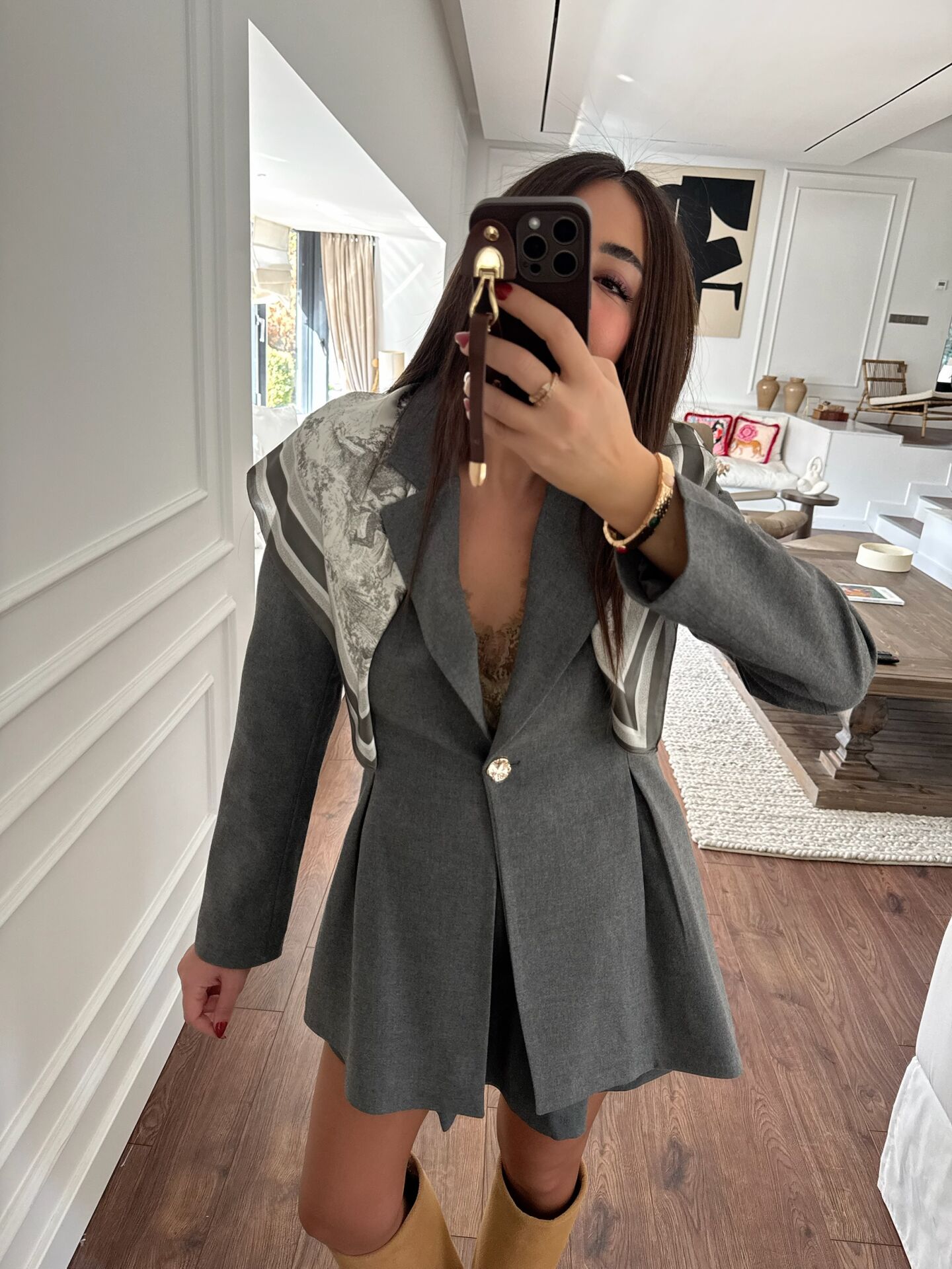 Coco Crep Kulplu Ceket