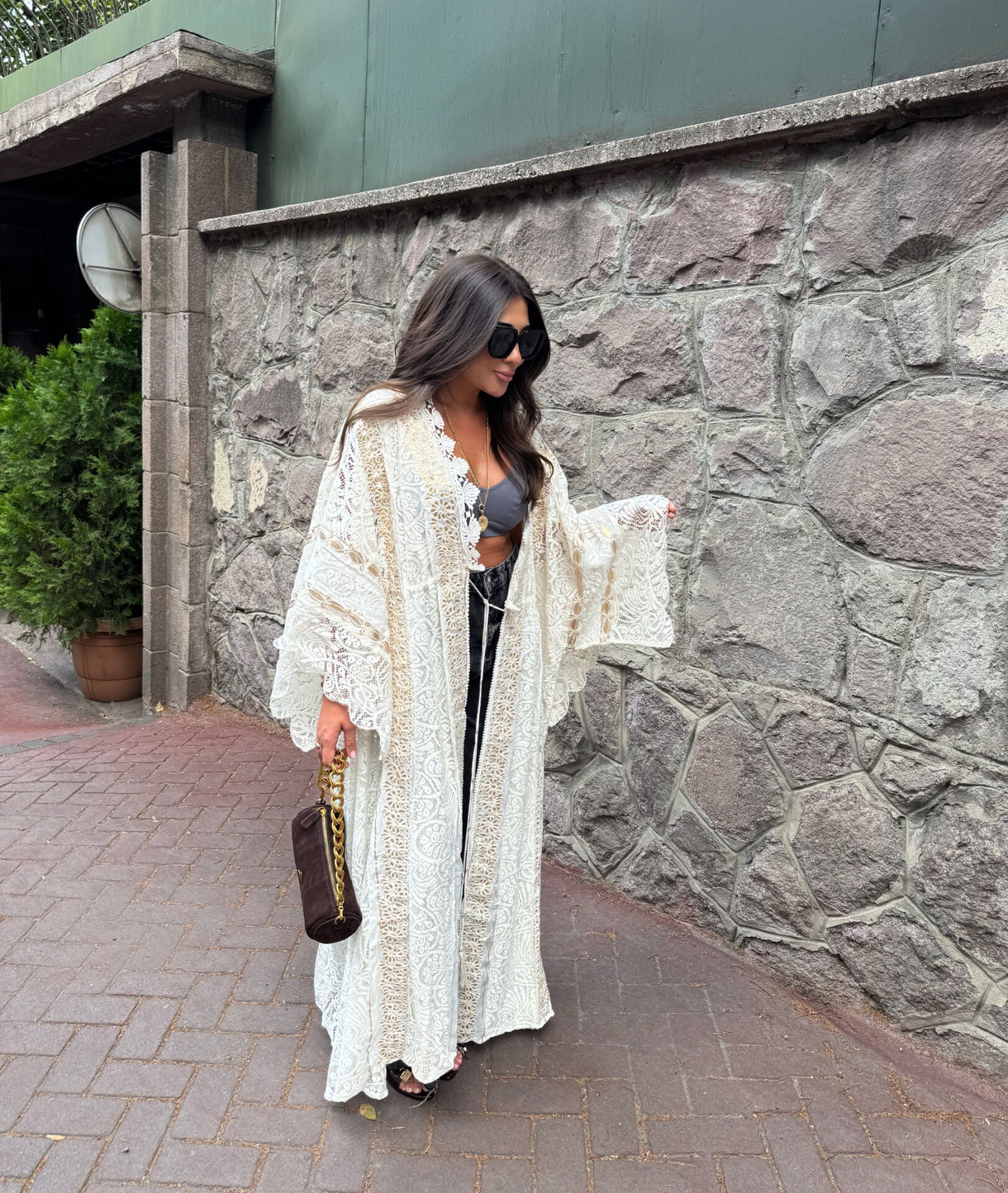 İthal Morocco kimono