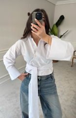 ZRA bağlamalı gömlek