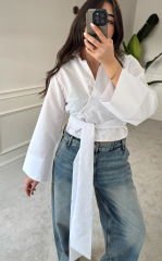 ZRA bağlamalı gömlek