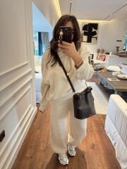 Basic Bej Pamuklu Takım