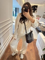 Basic Bej Pamuklu Takım