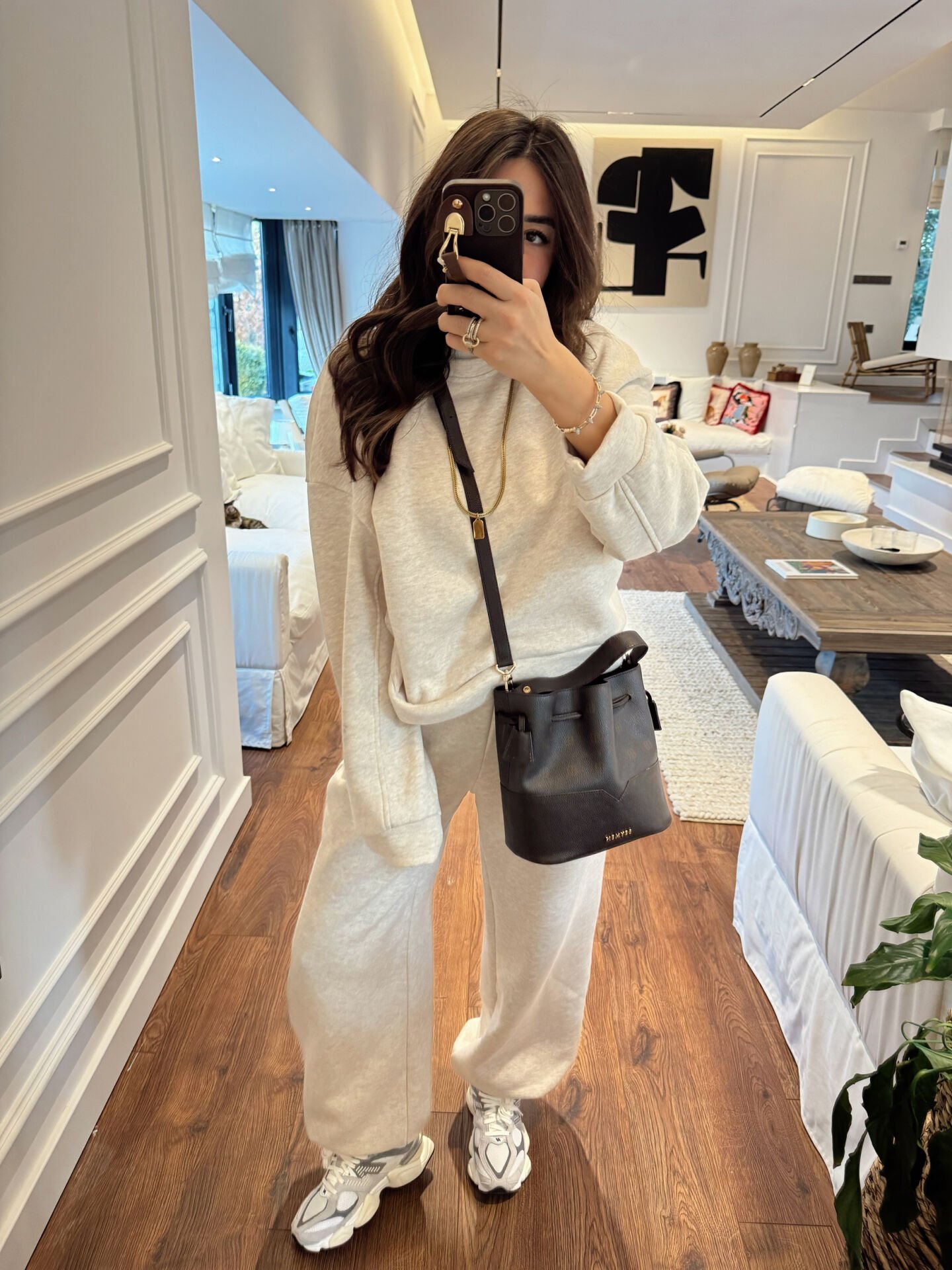 Basic Bej Pamuklu Takım