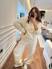 Basic Bej Pamuklu Takım