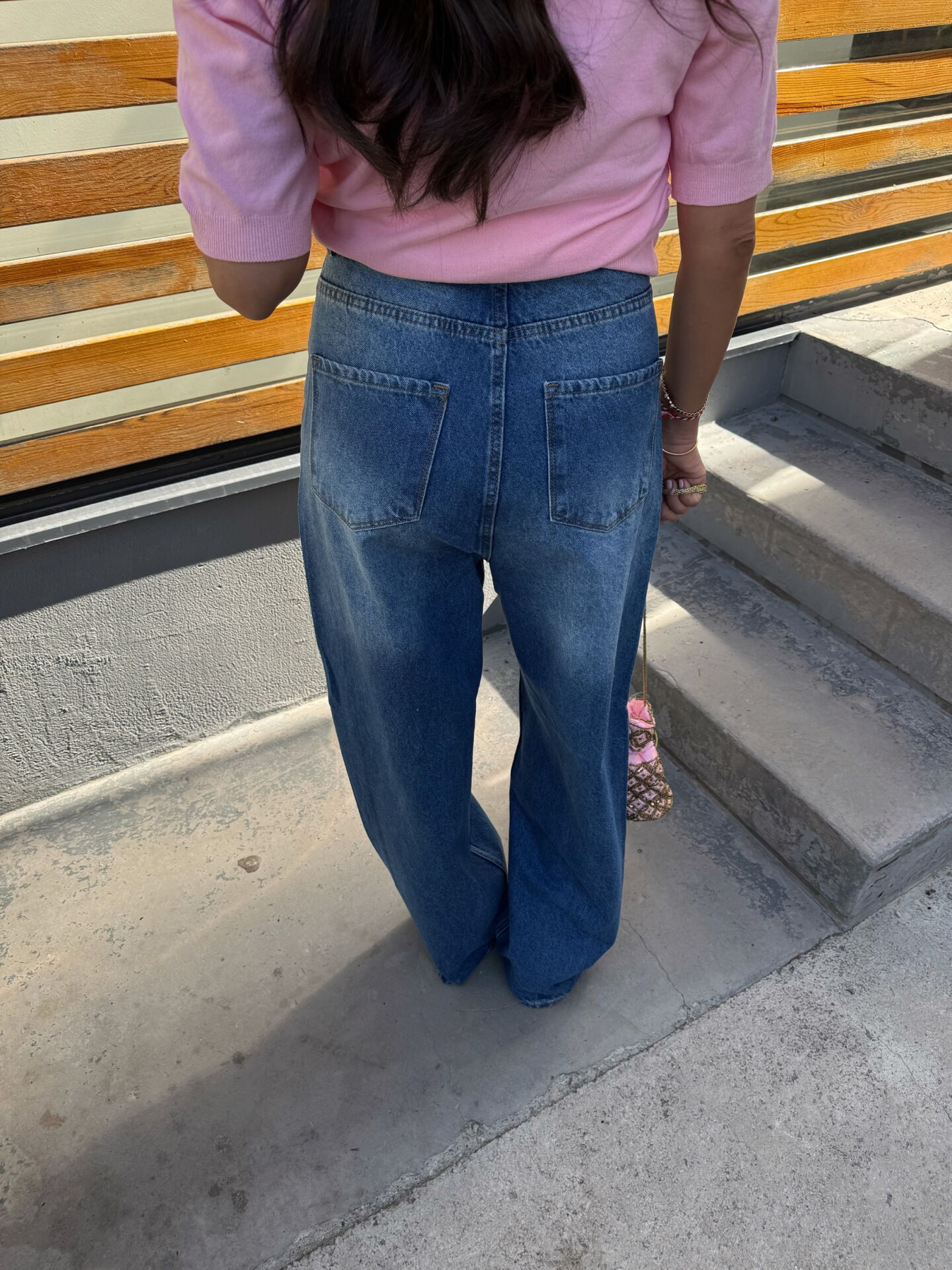 Kemerli, şalvar  jean