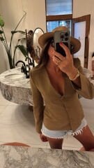 Jacqueline Haki Ceket