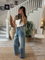 Eskitme boyfit jean