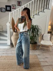 Eskitme boyfit jean
