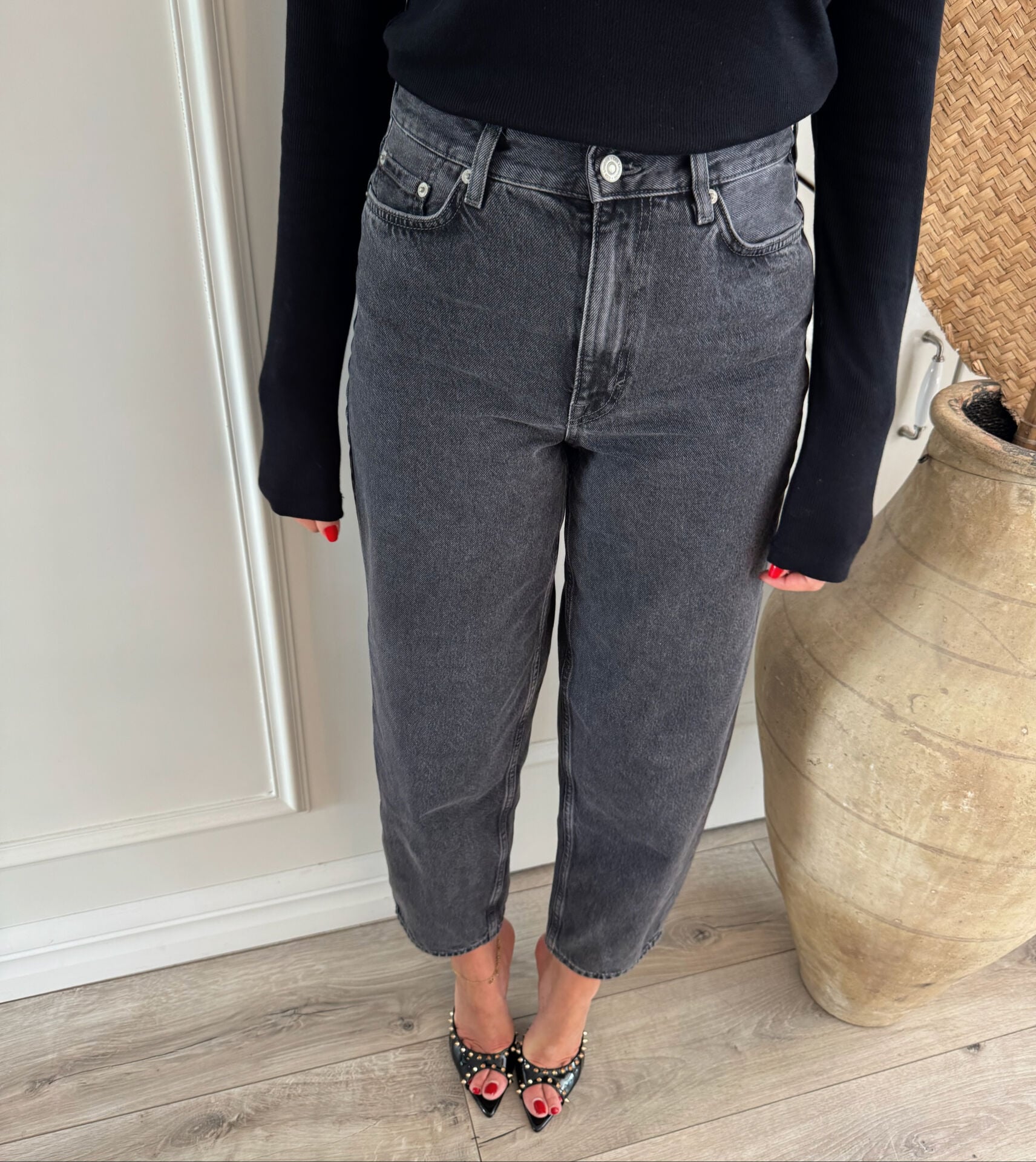 COS YIKAMALI ANTRASİT MOMS JEAN