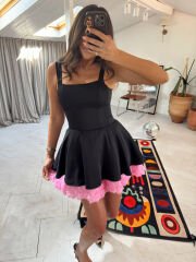 Flare Rose Elbise