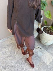 Dantelli İthal Şalvar Pantolon