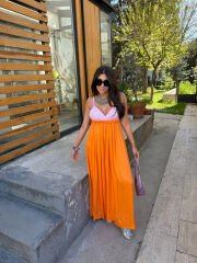 Tensel Lilac Elbise