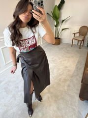 Baskılı basic tshirt
