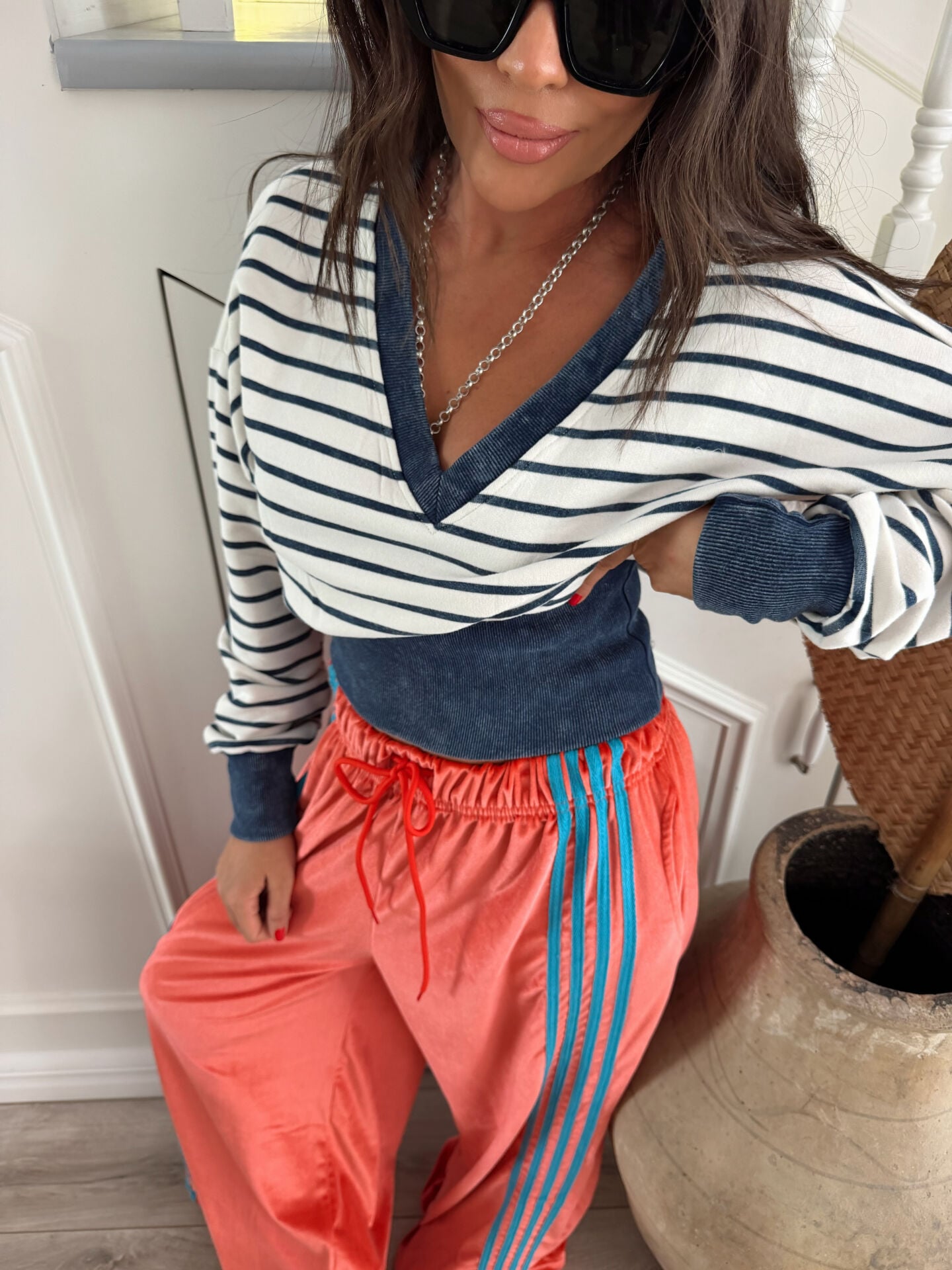 ÇİZGİLİ SWEATSHIRT