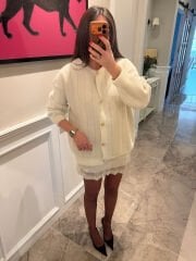 Işıltılı Yün Hırka