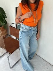 Inter Eskitme Boyfit Jean