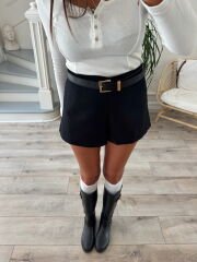 ZRA crep şort