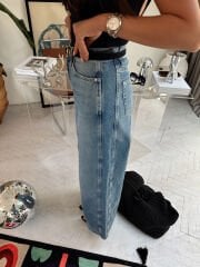 Mango Baggy Eskitme Jean