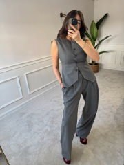 Karol pantolon & yelek takım