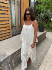 Bağlamalı tasarım elbise
