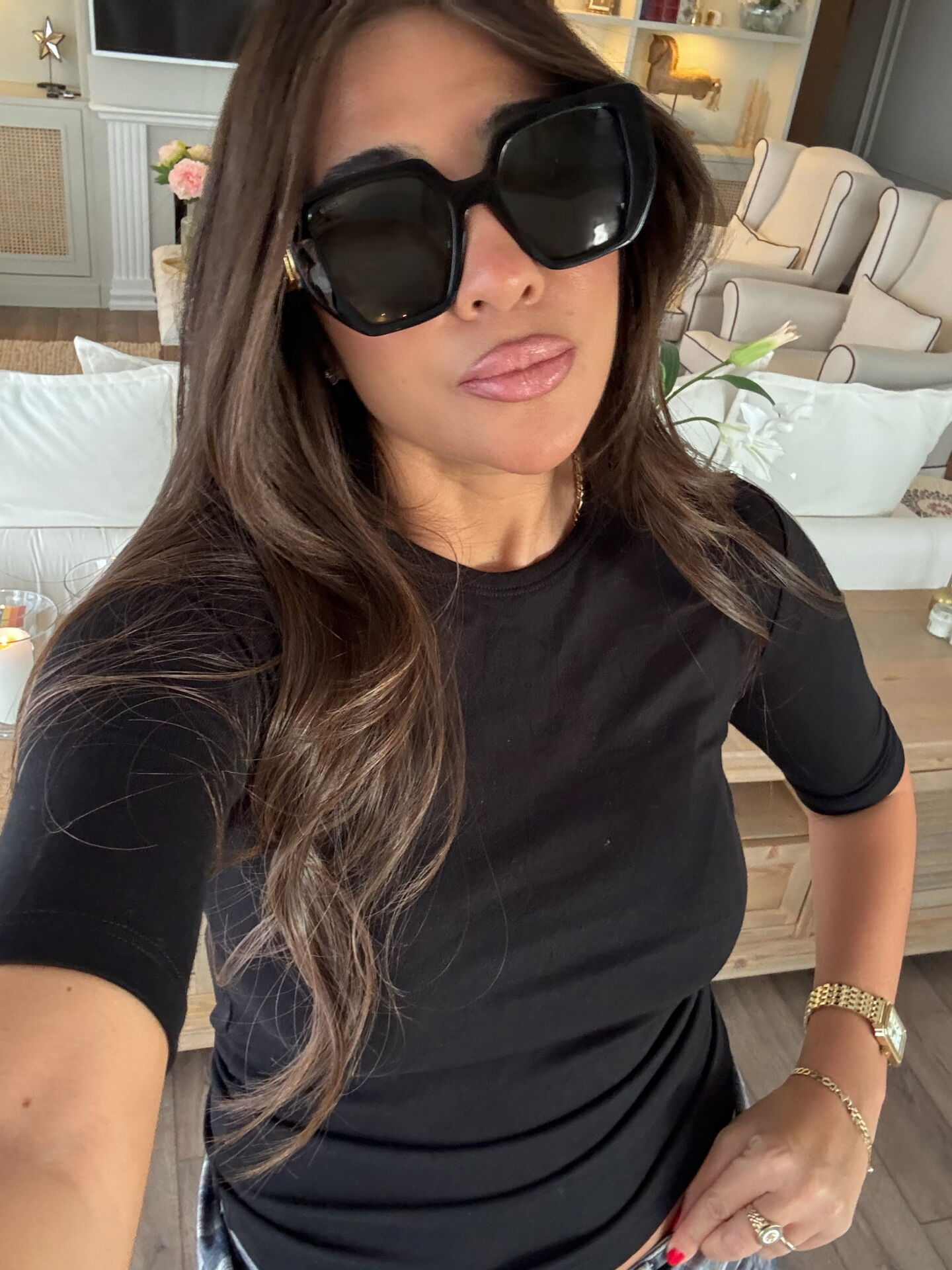 Yarım kol pamuklu basic