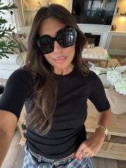 Yarım kol pamuklu basic