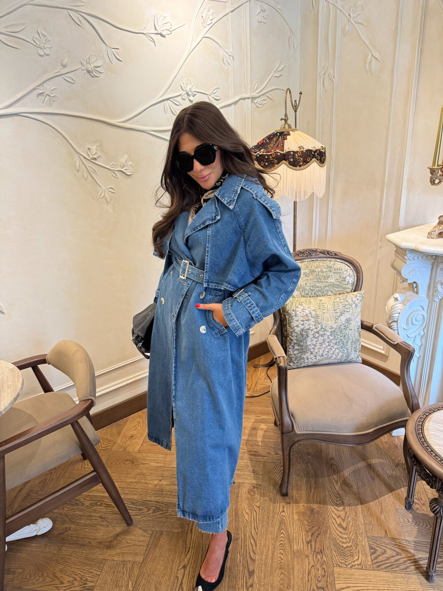 Kot trench coat