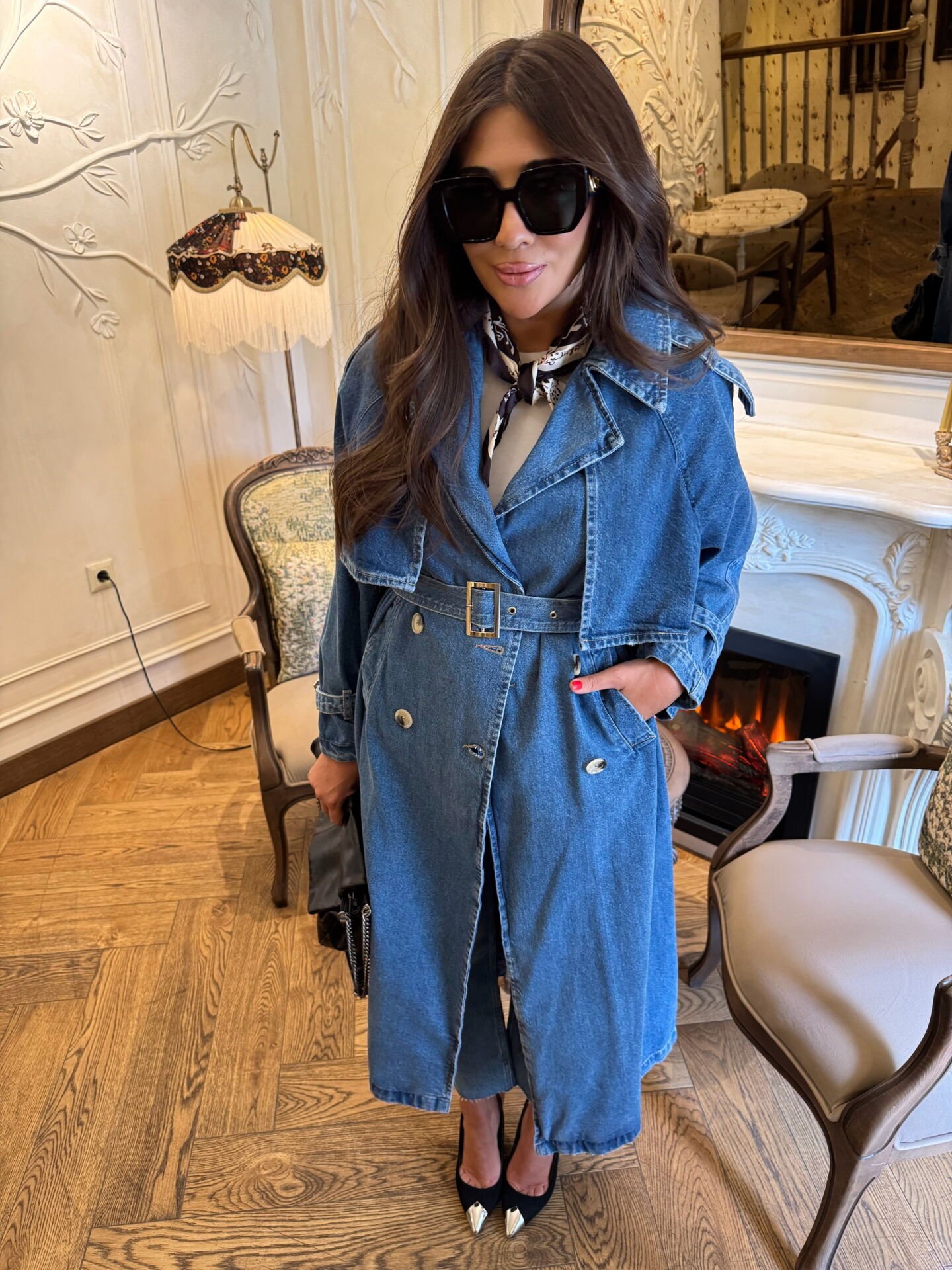Kot trench coat