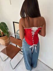 Cherry Muse Corset Top