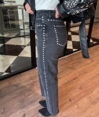 Zımbalı Antrasit Zara Jean