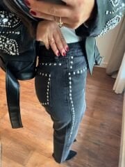 Zımbalı Antrasit Zara Jean