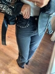 Zımbalı Antrasit Zara Jean