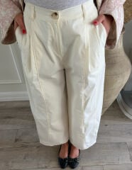 PAMUKLU BARREL PANTOLON