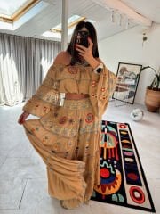Bohem Nakışlı Carmen İthal Takım