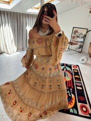 Bohem Nakışlı Carmen İthal Takım