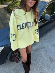 CLEVELAND OVERSİZE KAZAK