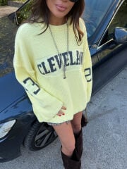 CLEVELAND OVERSİZE KAZAK