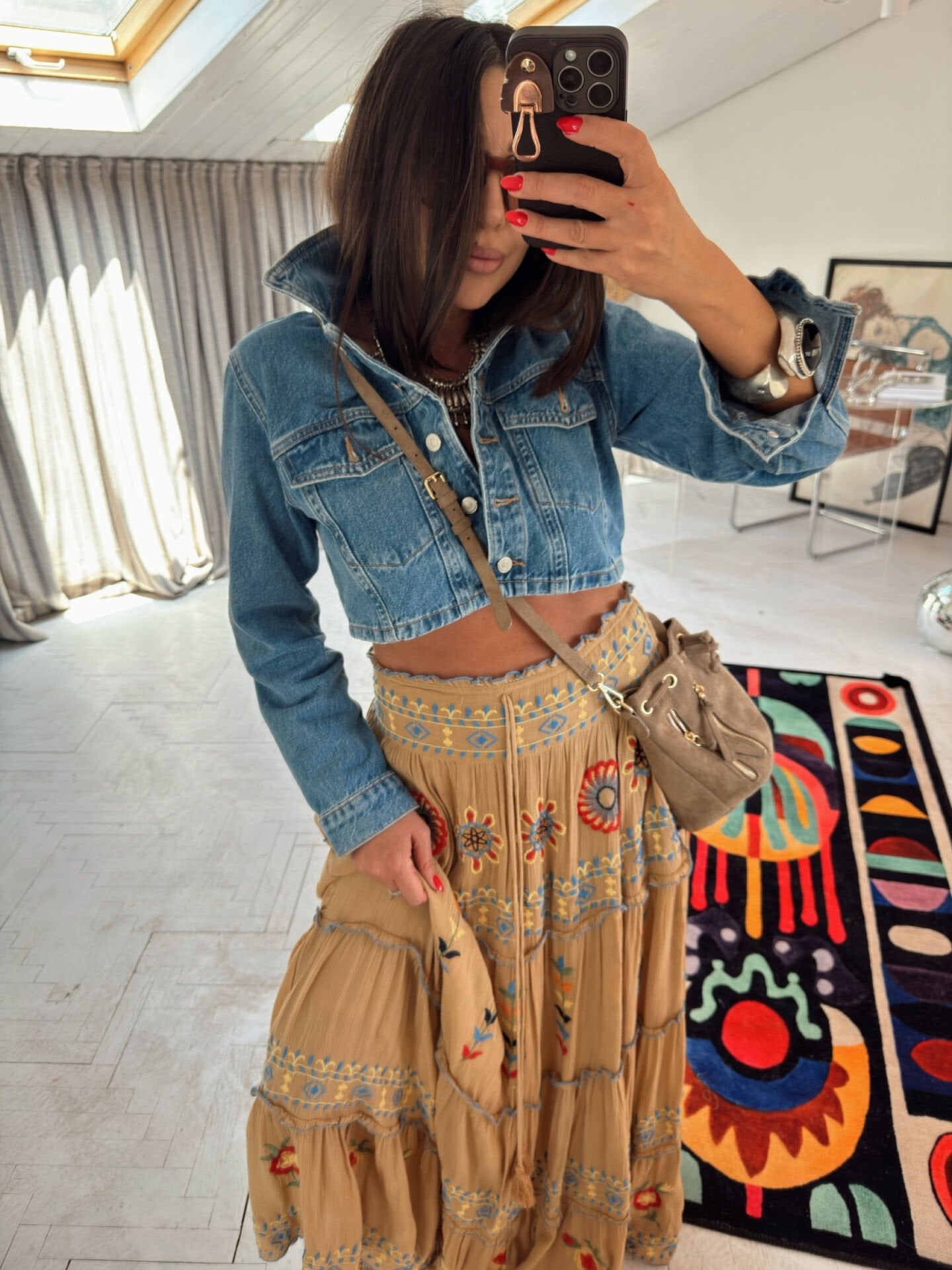 ZRA Crop Kot Ceket