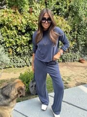 Oysho takım lacivert