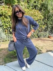 Oysho takım lacivert