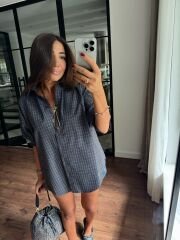 Kareli maskülen gömlek