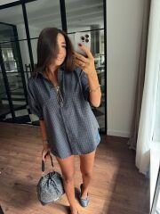 Kareli maskülen gömlek